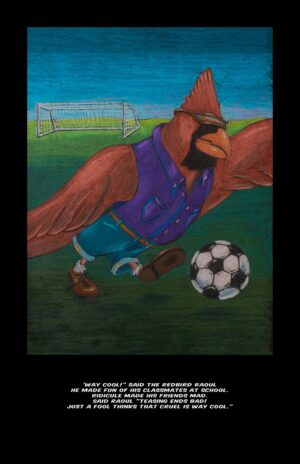 Bird 01 Redbird Raoul Print