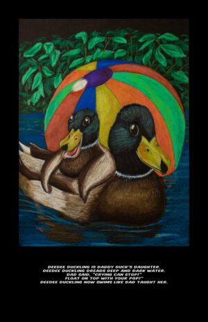 Bird 05 Deedee Duck Print