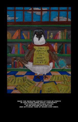 Bird 09 Swen Swallow Print