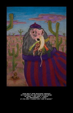 Bird 11 Billy Bob Buzzard Print