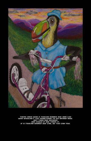 Bird 16 Sue Ann Loo Toucan Print
