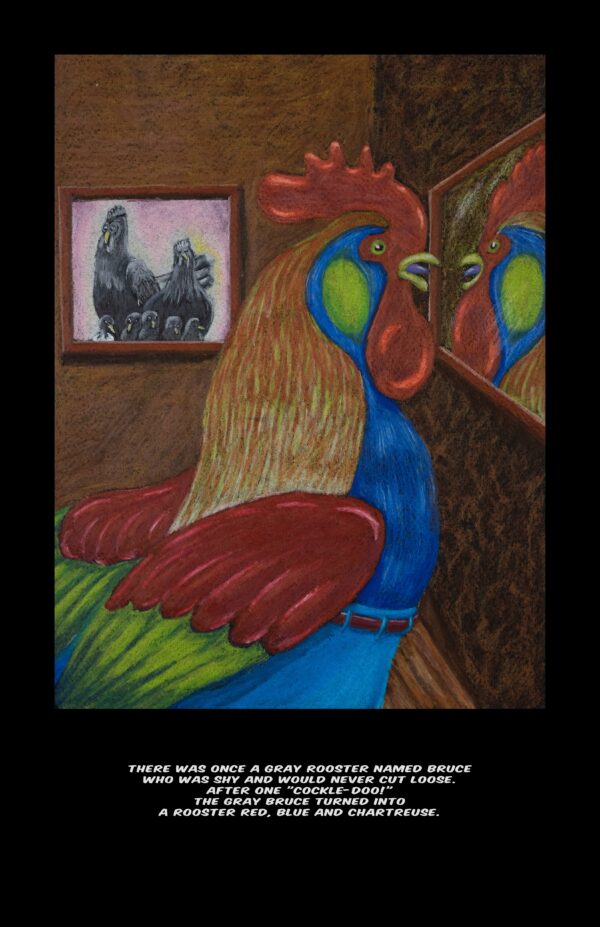 Bird 22 Bruce Rooster Print